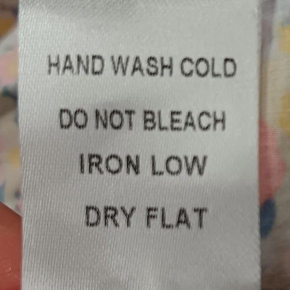 Mable Yellow Green Smocked Floral Tie Strap Mini Dress Size S NWOT - Picture 8 of 10